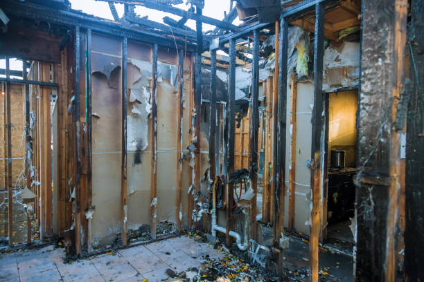 Professional Fire Damage Removal technician working in Saint Paul, MN